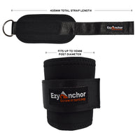 Dual Purpose Awning Secure and Anchor Point Strap -Single